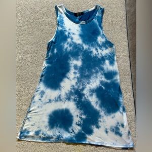 Jolie tie dye mini summer beach dress